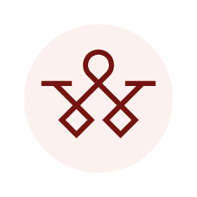 stilisert vektskole som er ikon til Samisk juristforening